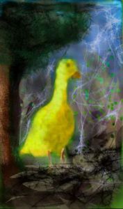 Voir le détail de cette oeuvre: Le petit canard jaune... 